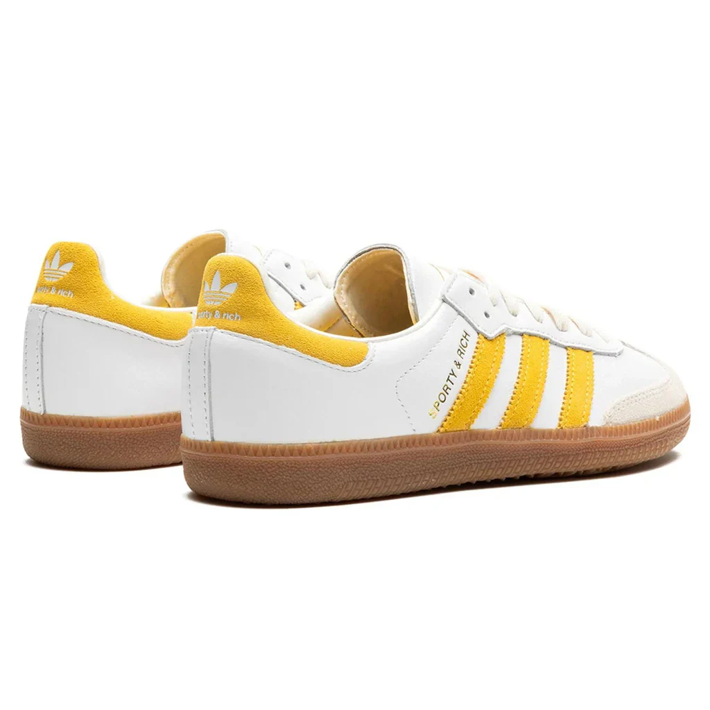 adidas Samba Sporty & Rich 'White Bold Gold' - Image 3