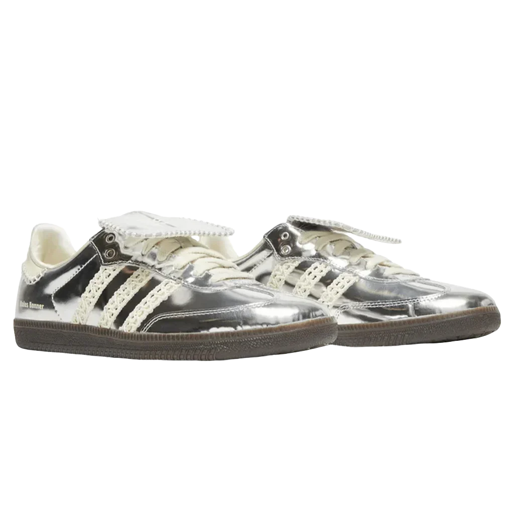 adidas Samba Wales Bonner Silver - Image 3