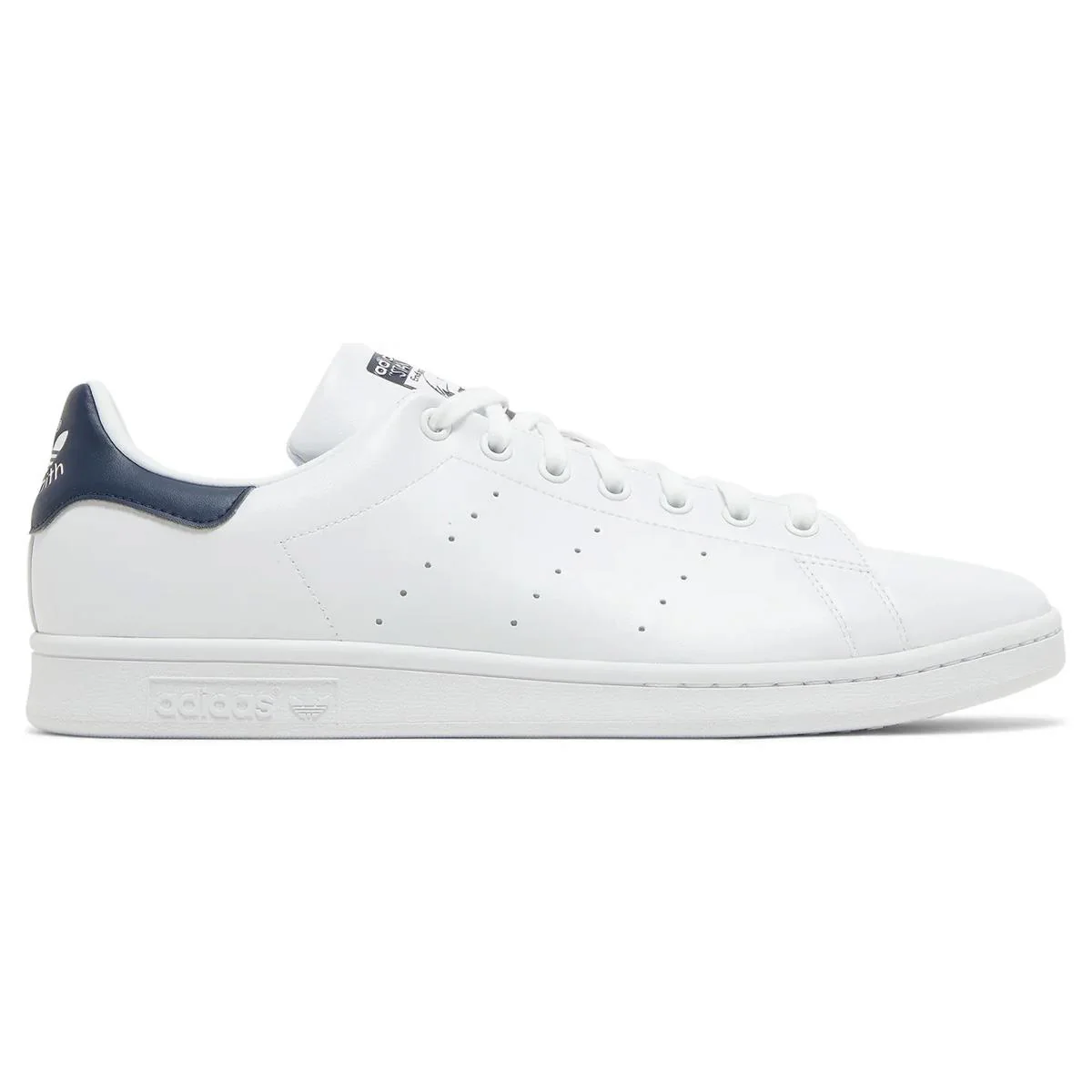 adidas Stan Smith White Collegiate Navy - Image 3