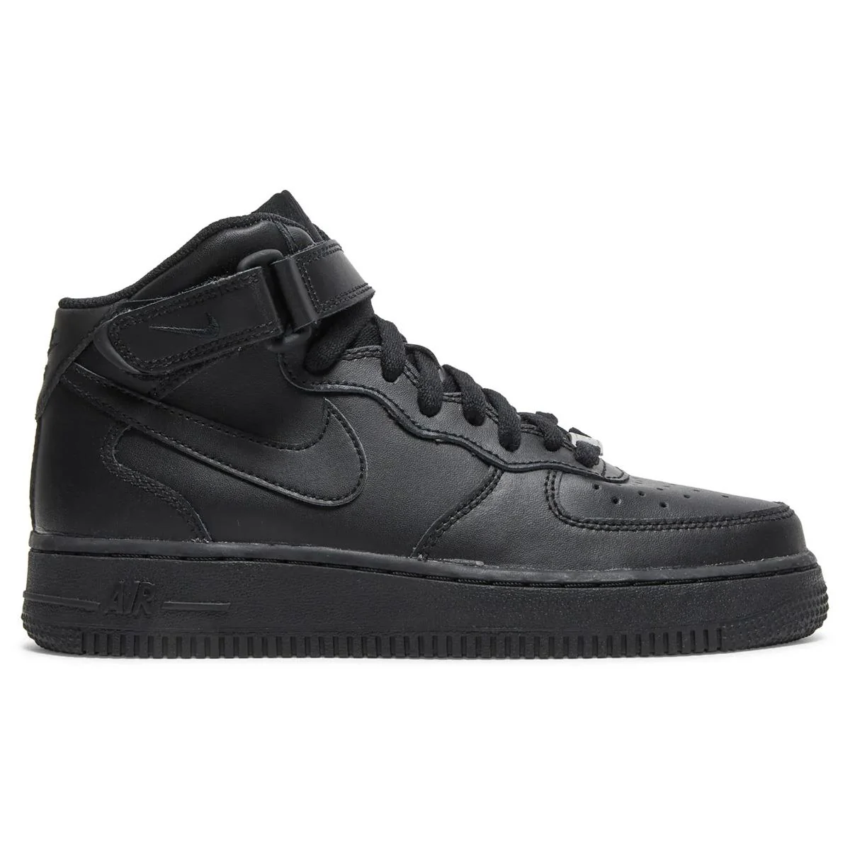 Air Force 1 Mid Triple Black GS - Image 3