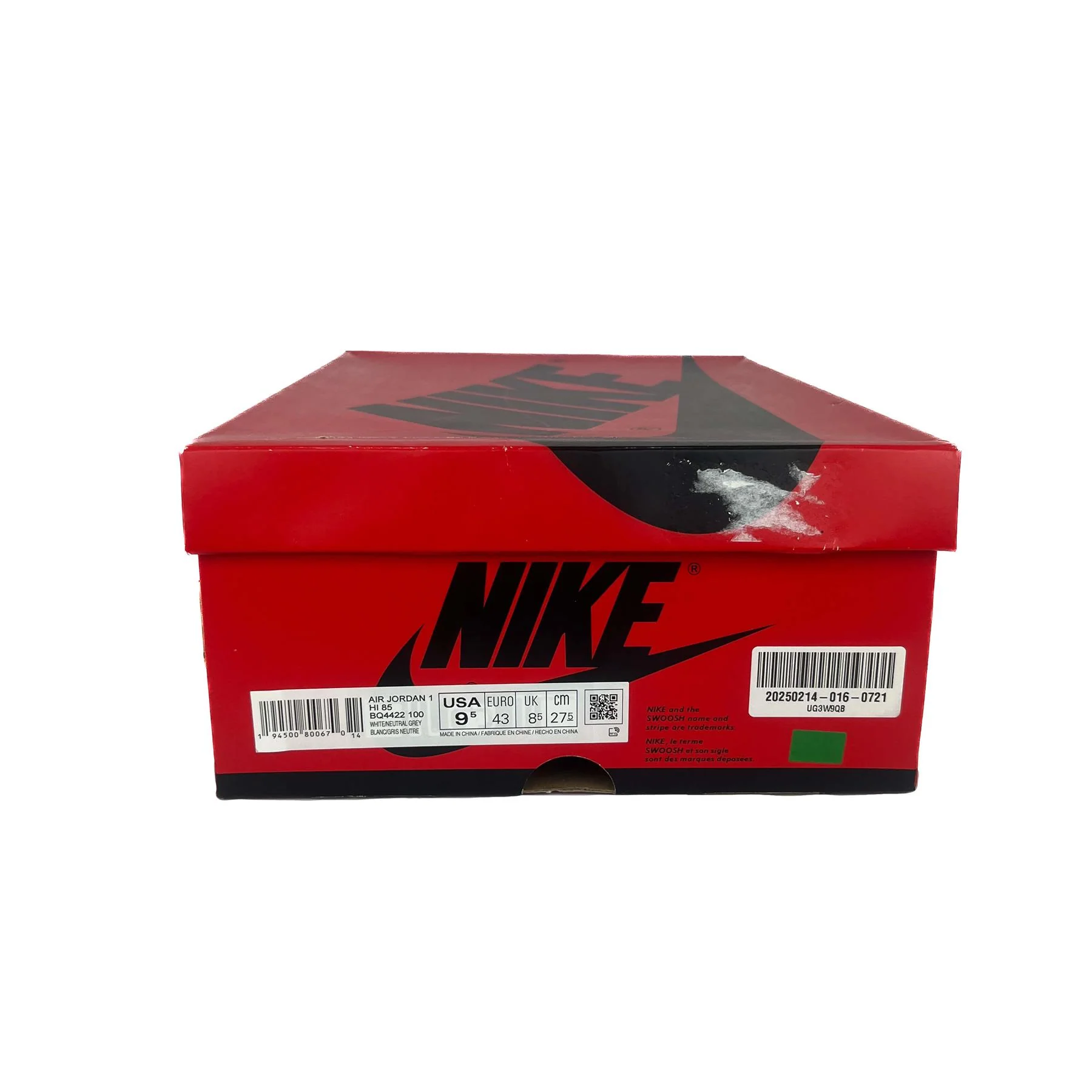 Jordan 1 Retro High '85 'Neutral Grey' UK8.5 - Image 7