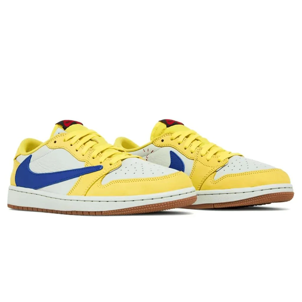 Jordan 1 Retro Low OG SP Travis Scott Canary W - Image 3