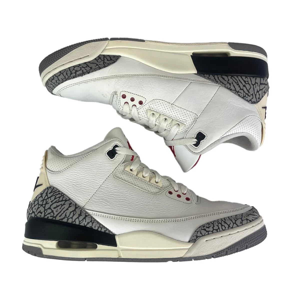 Jordan 3 Retro 'White Cement Reimagined' UK11 - Image 4