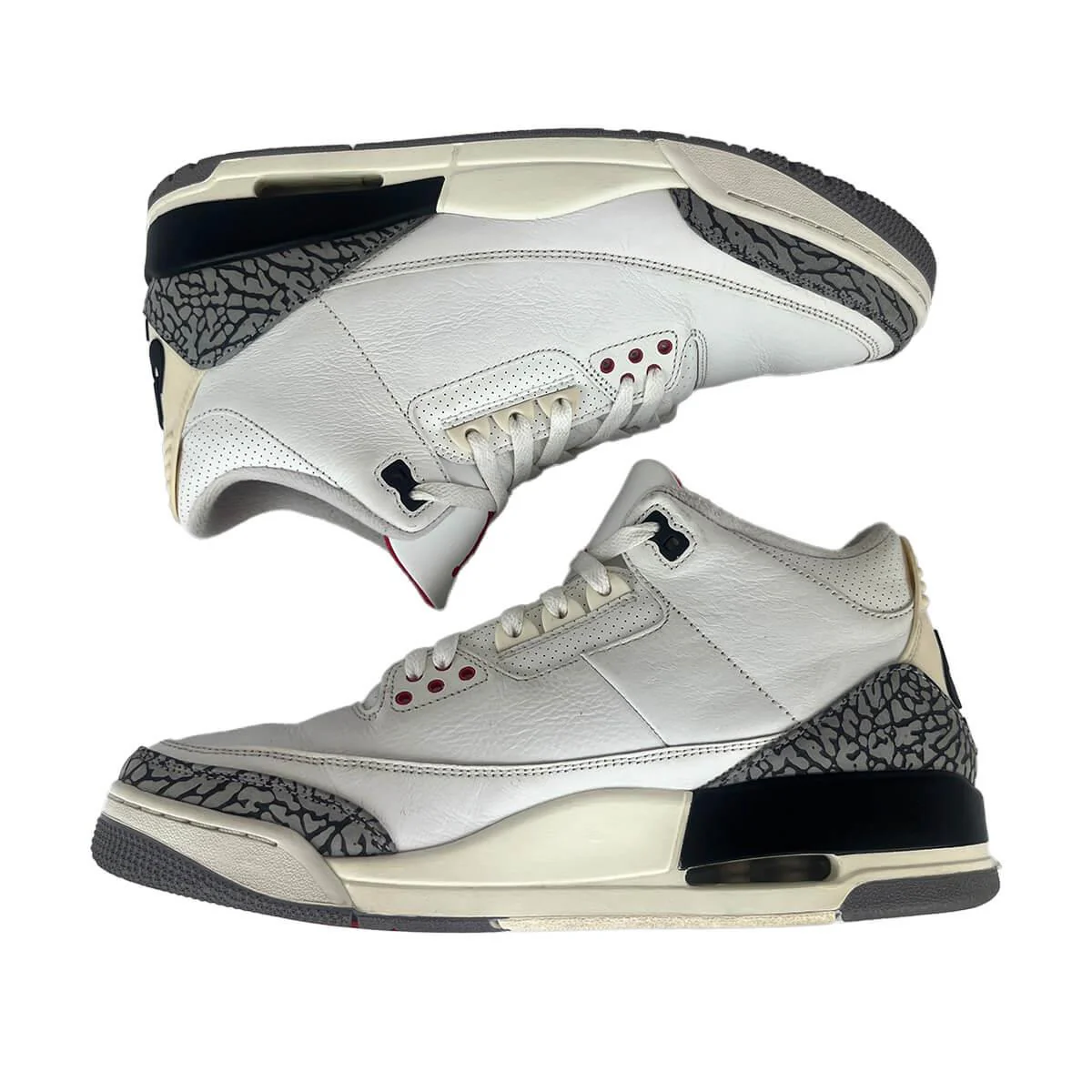 Jordan 3 Retro 'White Cement Reimagined' UK11 - Image 5