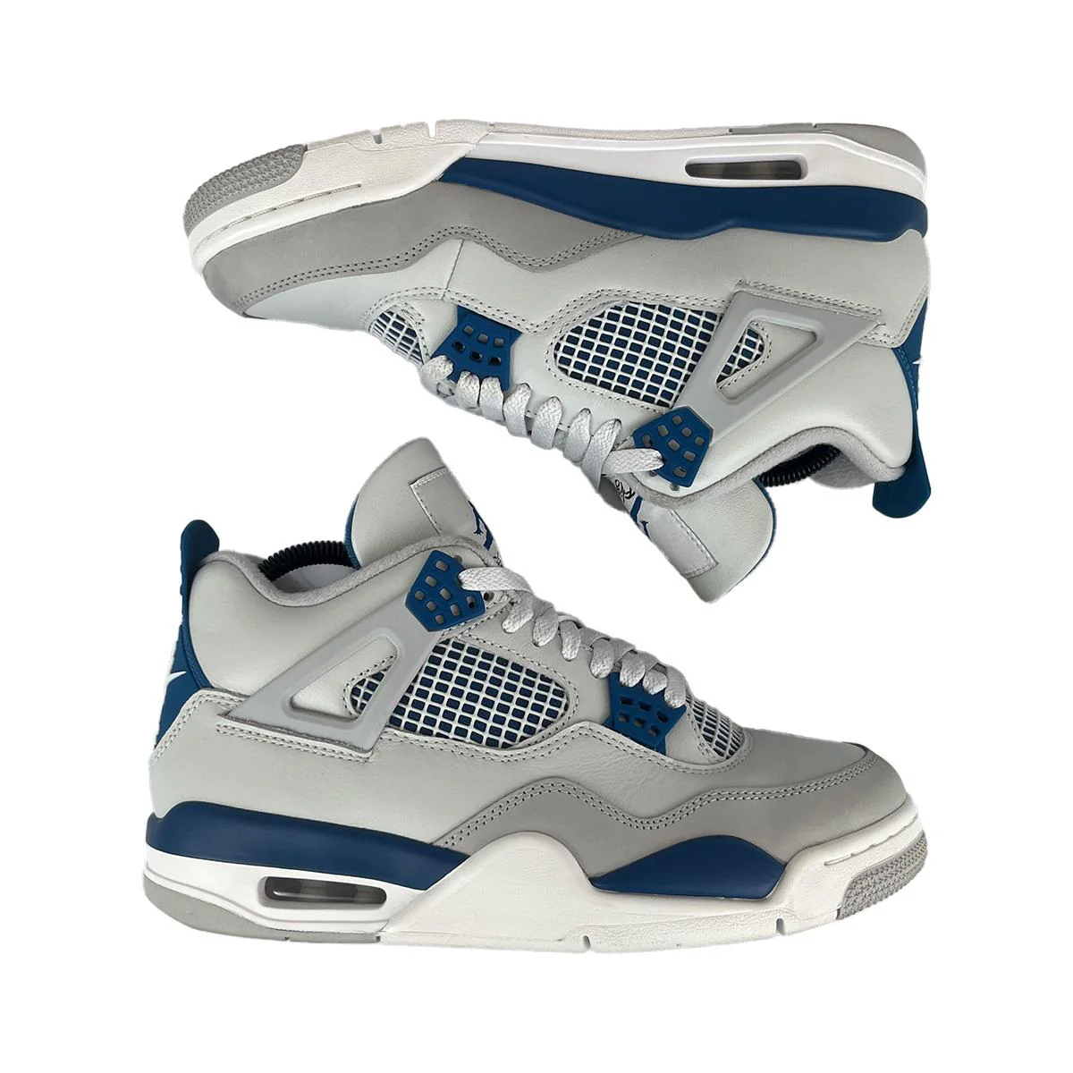 Jordan 4 Retro 'Military Blue (2024)' UK6.5 - Image 4