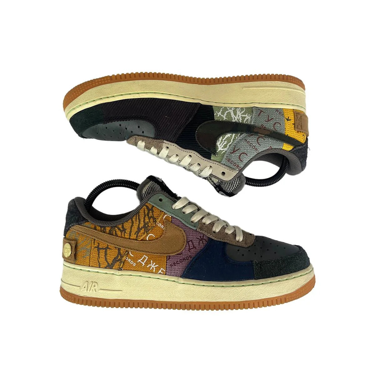 Nike Air Force 1 Low 'Travis Scott Cactus Jack' UK7 - Image 4