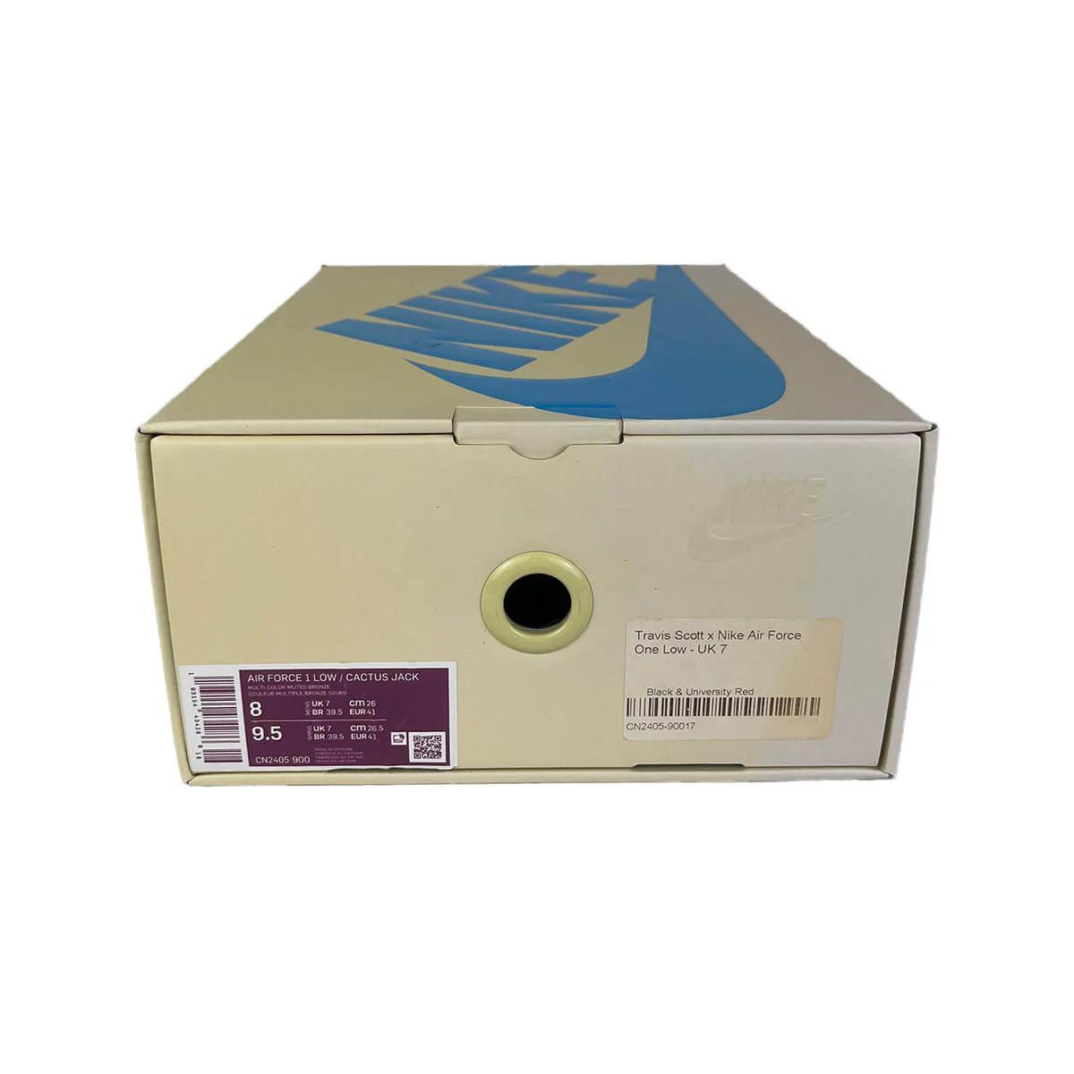 Nike Air Force 1 Low 'Travis Scott Cactus Jack' UK7 - Image 7