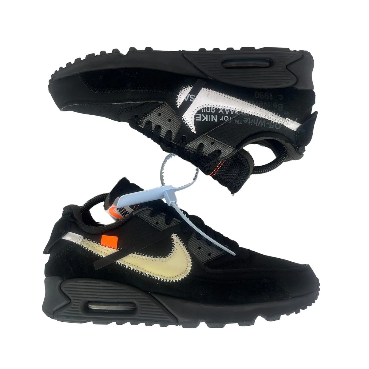 Nike Air Max 90 'Off-White Black' UK8 - Image 4