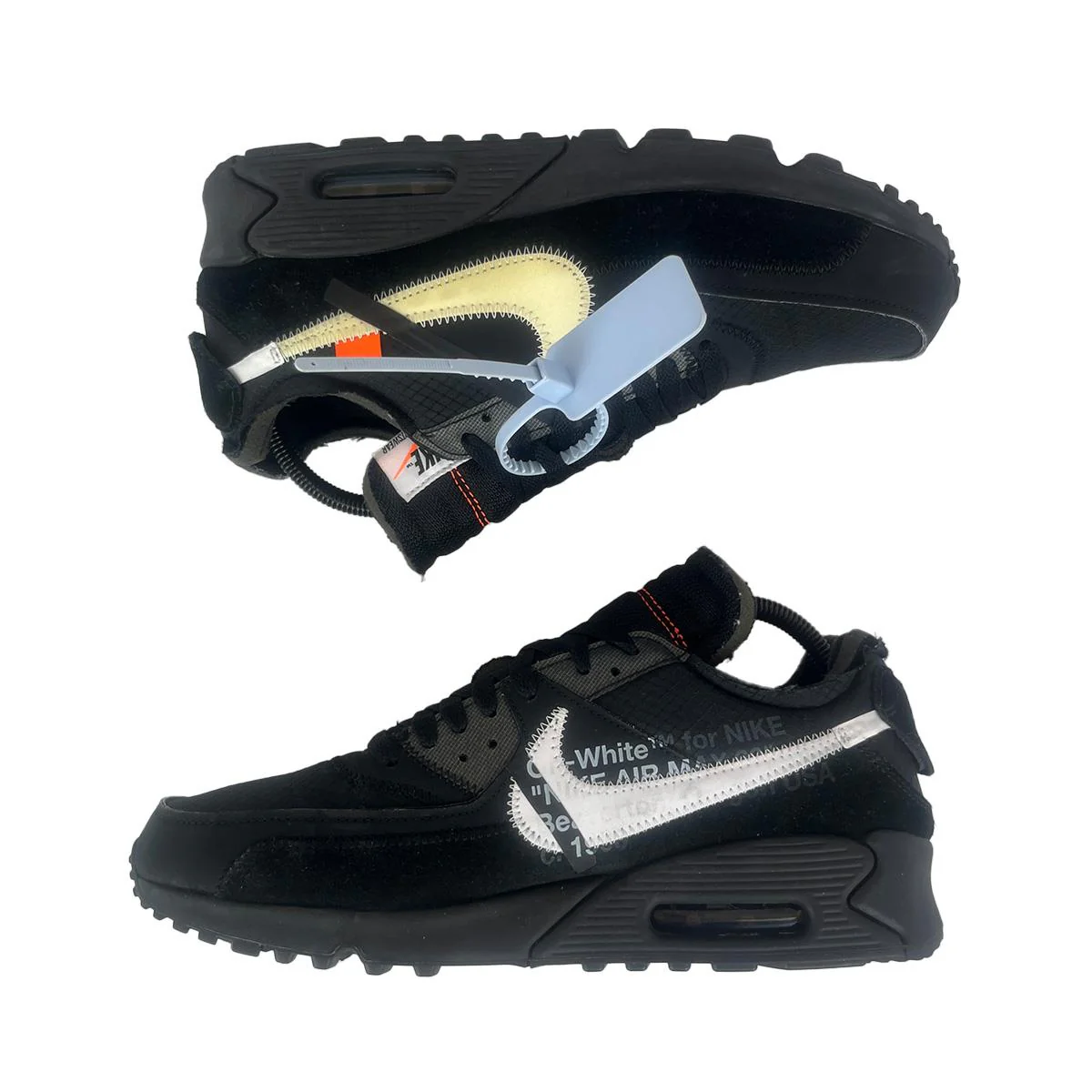 Nike Air Max 90 'Off-White Black' UK8 - Image 5