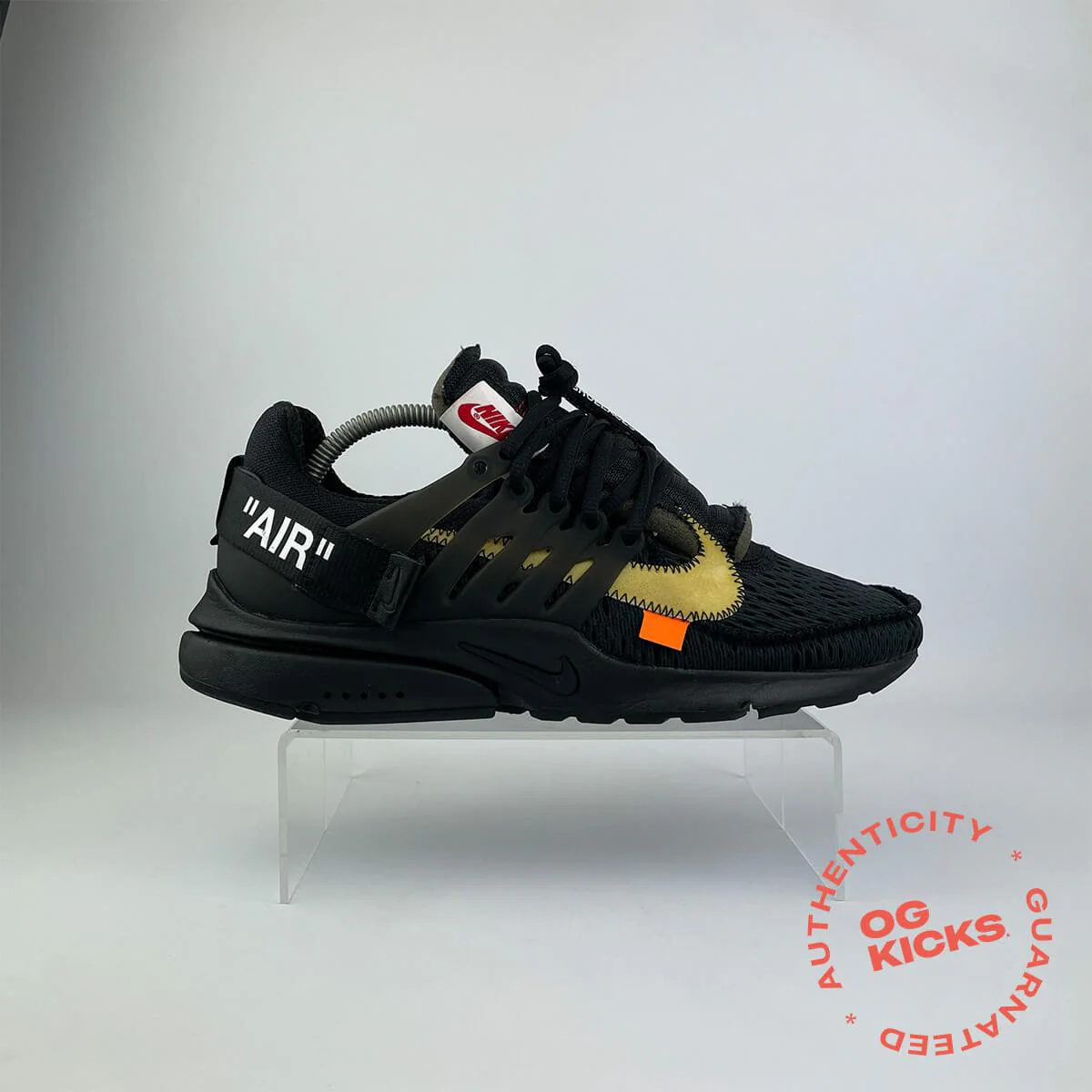 Nike Air Presto Off-White Black (2018) UK8 - Image 3
