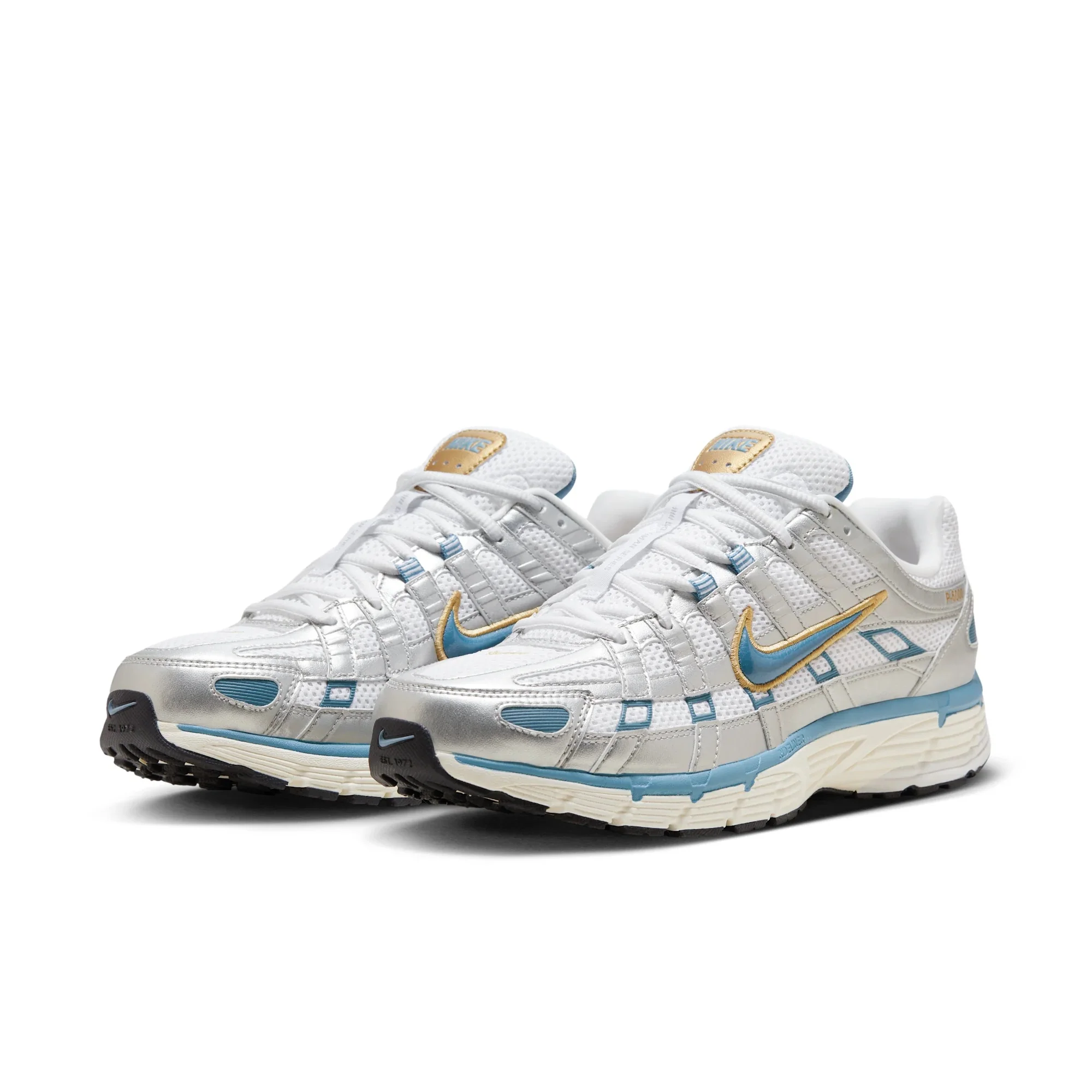 Nike P-6000 Metallic Silver Aegean Storm - Image 3