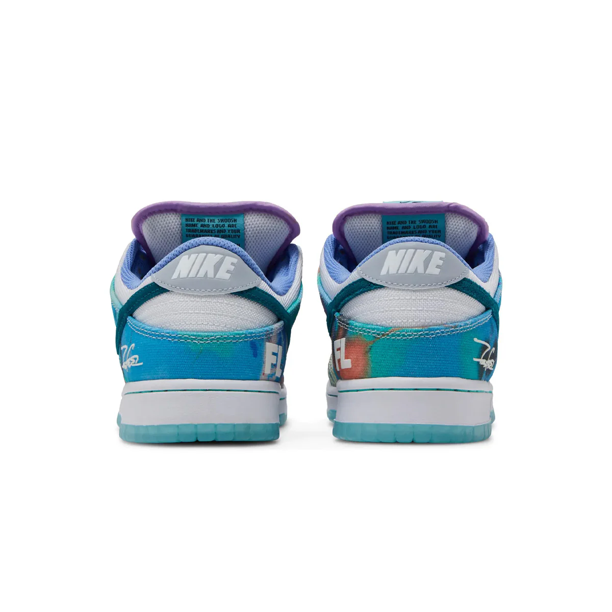 Nike SB Dunk Low Futura Laboratories Bleached Aqua - Image 3