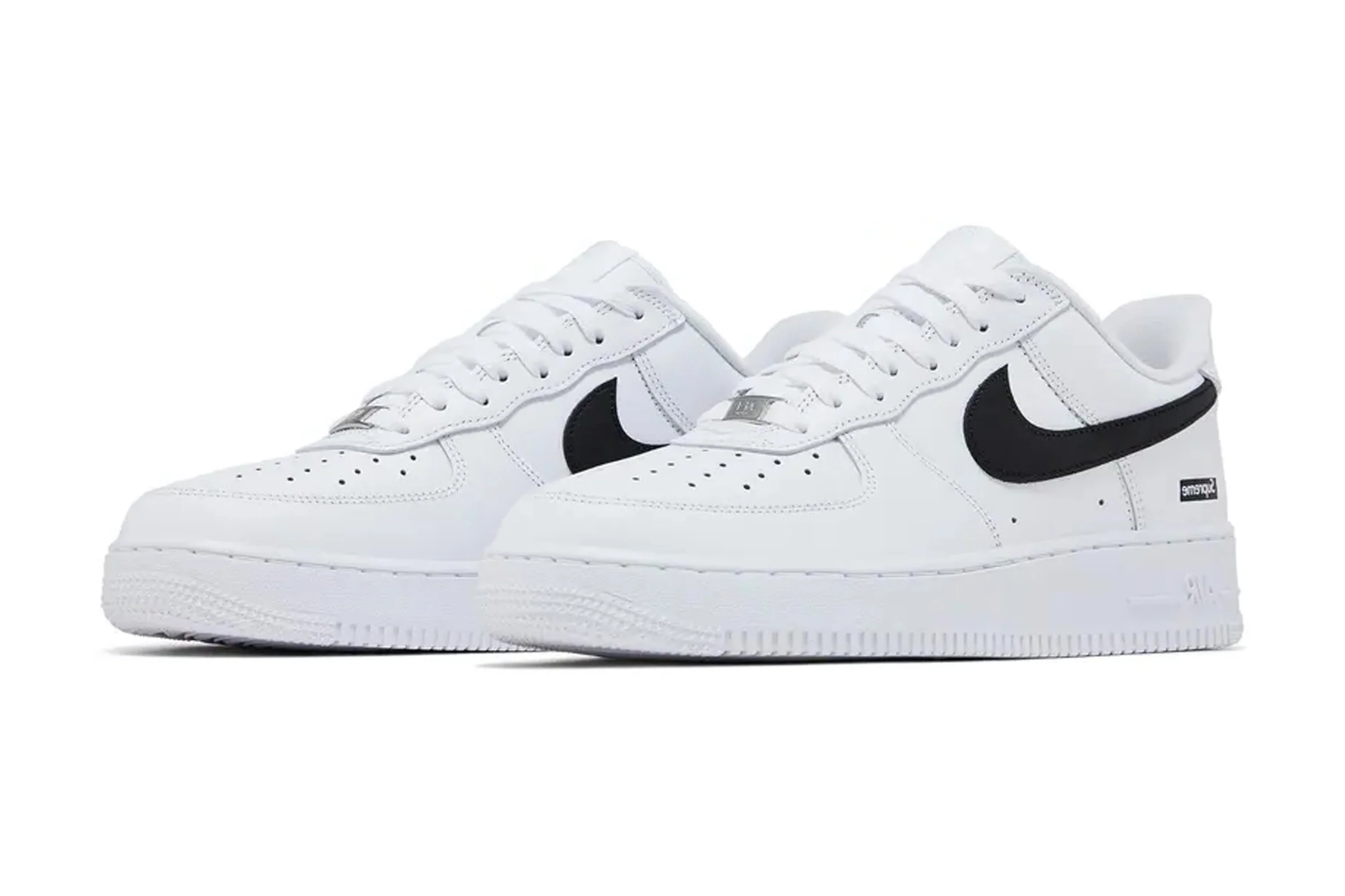 Nike x Supreme Air Force 1 Low White Black - Image 4